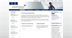 Desktop Screenshot of garanti-invest.dk